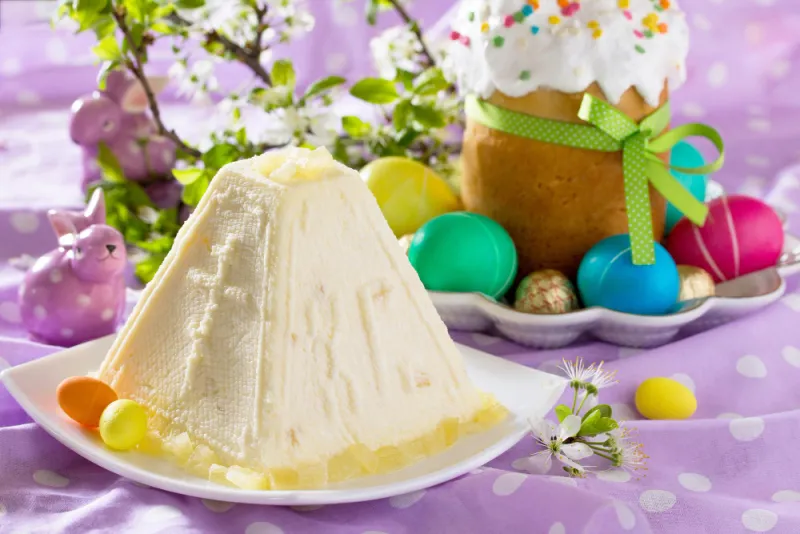 Творожная пасха быстрого приготовления: простой рецепт к празднику «Инфобокс»