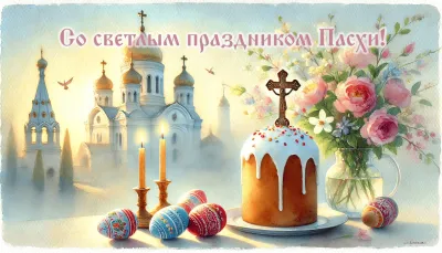 картинок и открыток с Пасхой