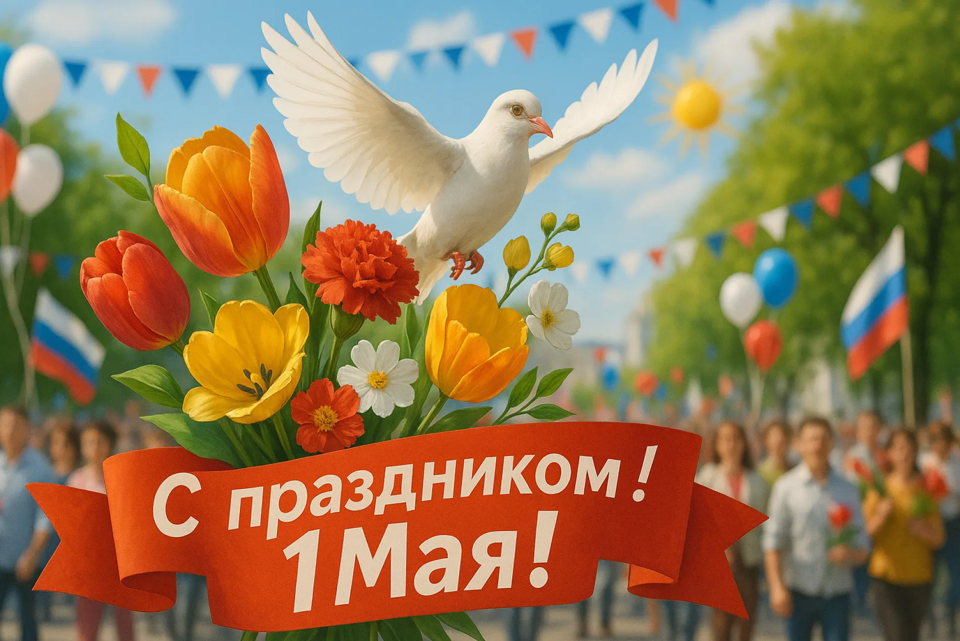 Картинки и открытки. 15+ картинок с 1 Мая: красивые, душевные и трогательные изображение №4