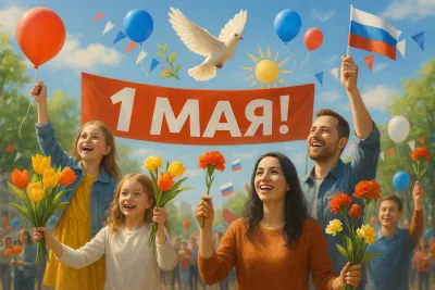 Картинки и открытки. 15+ картинок с 1 Мая: красивые, душевные и трогательные изображение №8