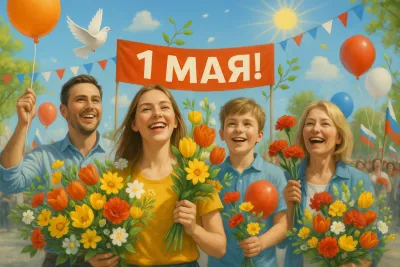 Картинки и открытки. 15+ картинок с 1 Мая: красивые, душевные и трогательные изображение №9