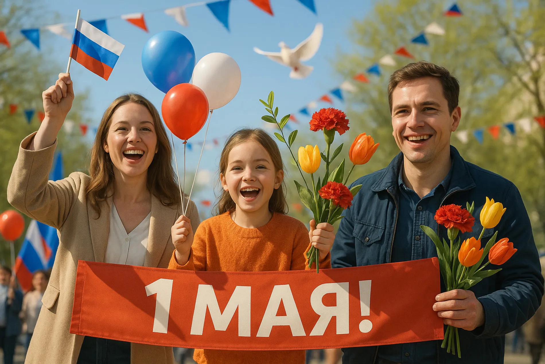 Картинки и открытки. 15+ картинок с 1 Мая: красивые, душевные и трогательные изображение №13