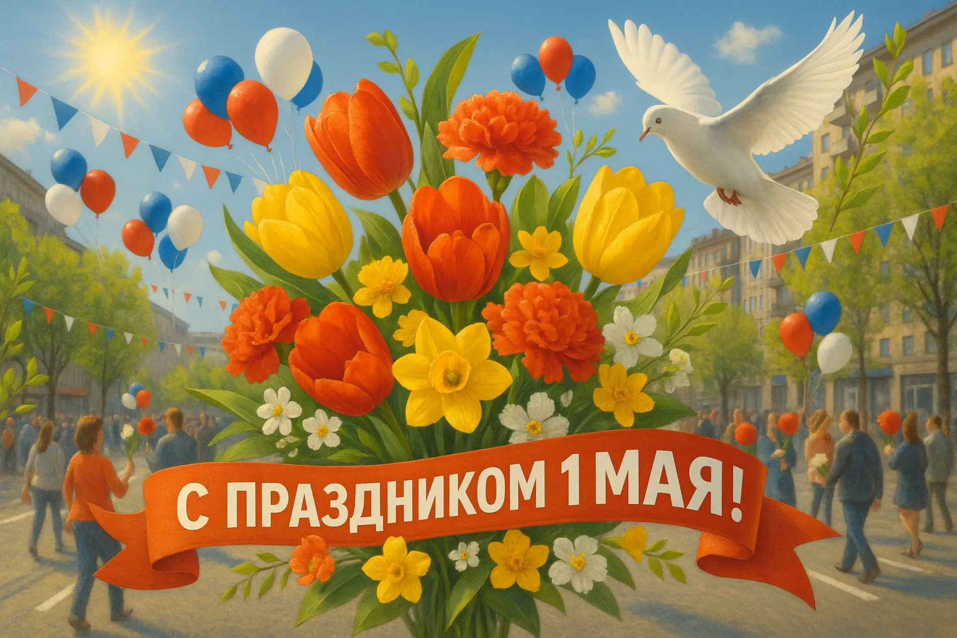 Картинки и открытки. 15+ картинок с 1 Мая: красивые, душевные и трогательные изображение №15
