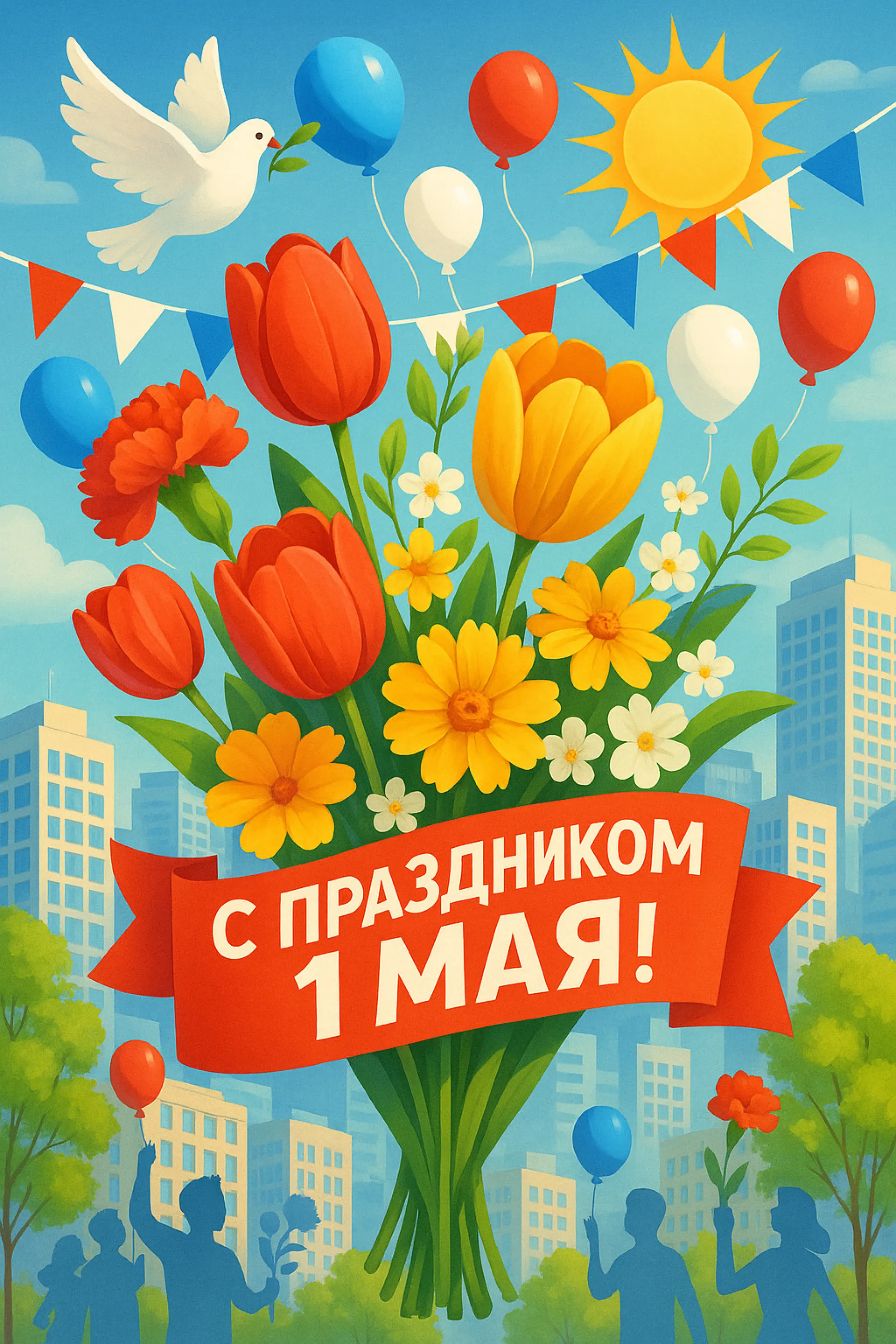 Картинки и открытки. 15+ картинок с 1 Мая: красивые, душевные и трогательные изображение №17