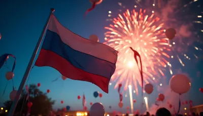 Красивые открытки с Днем России 2025