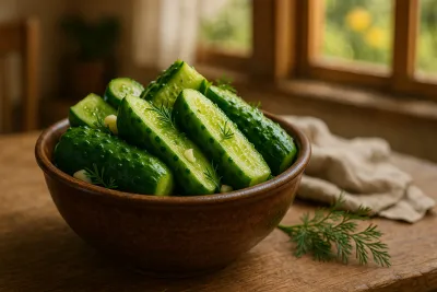 Малосольные огурцы рецепт