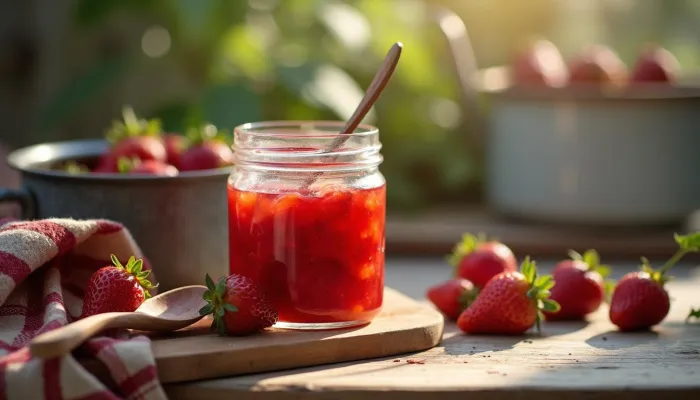 Клубничное варенье за 5 минут