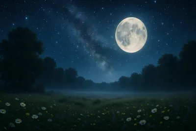 Лунный календарь на июль 2025