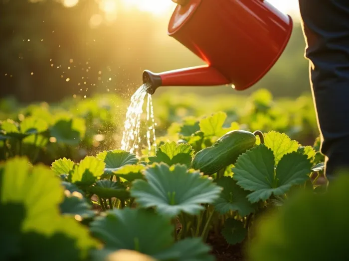 огурцы на грядке