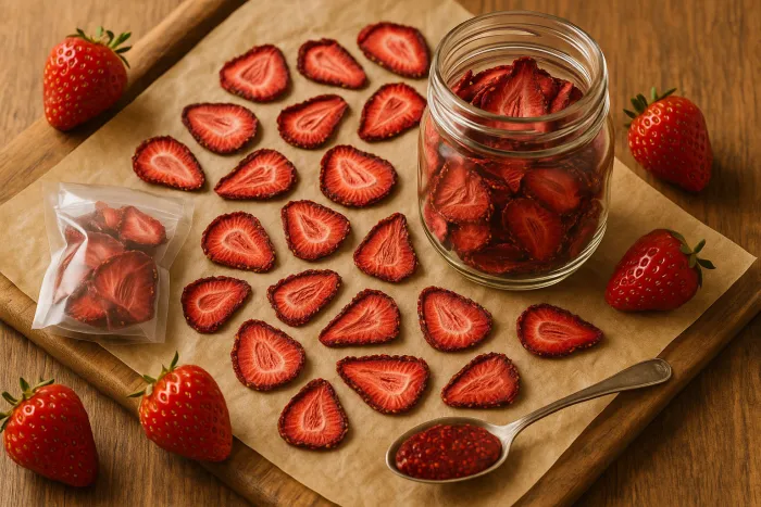 Сушёная клубника