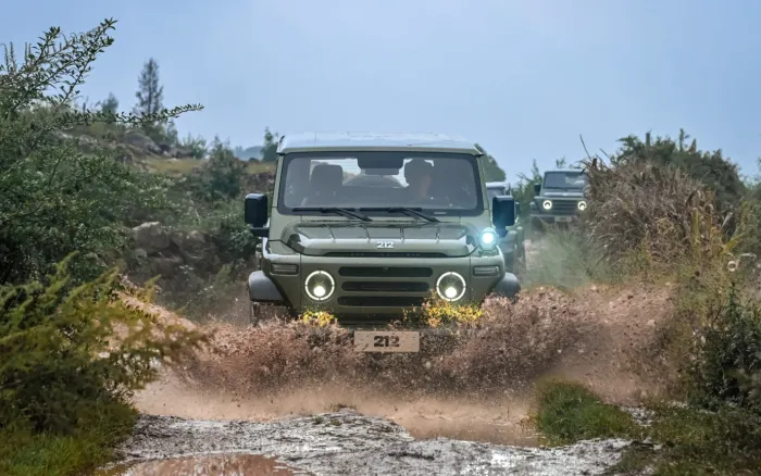 Новый рамный внедорожник BAW 212 T01