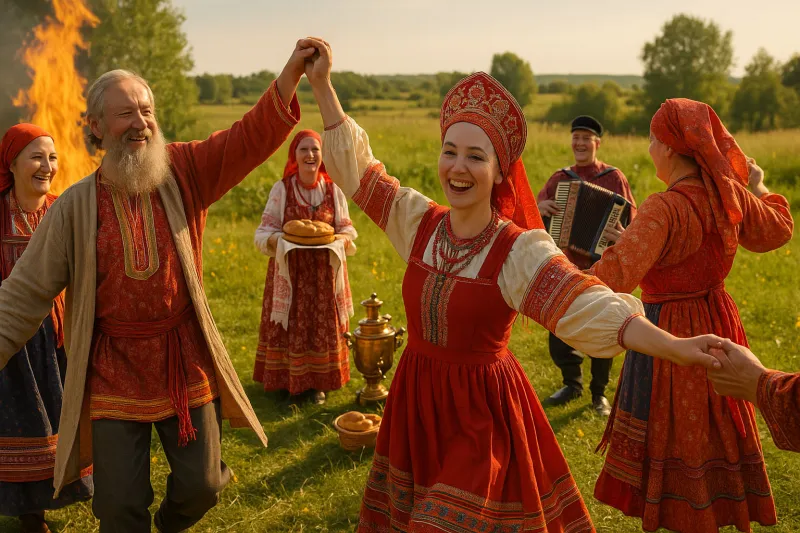 Русские народные праздники и обычаи