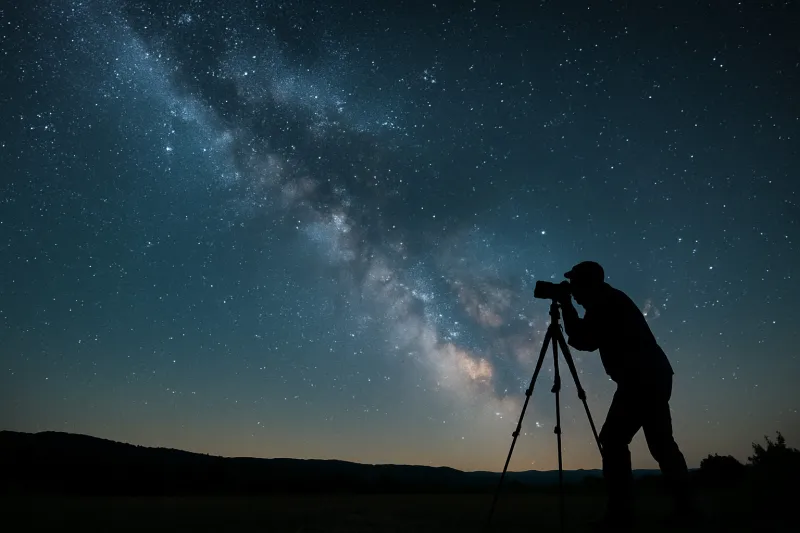 Как сделать красивые фото ночного неба