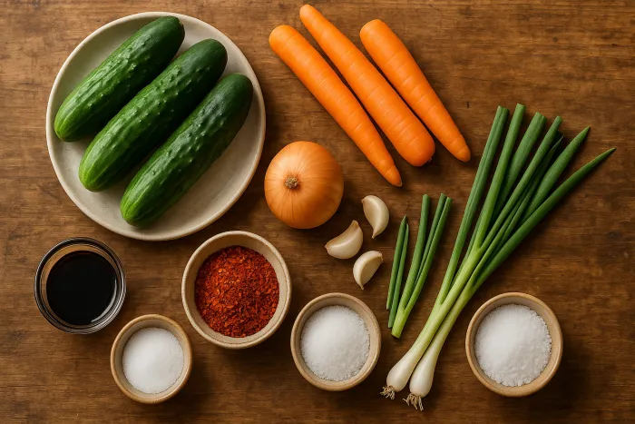 Маринованные огурцы по-корейски