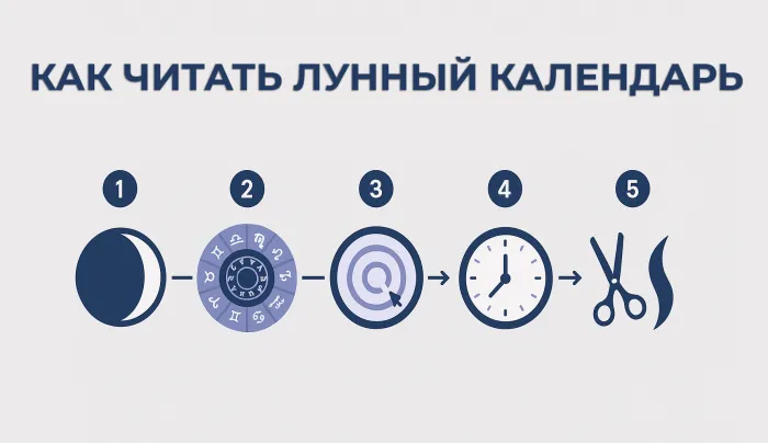 Как правильно читать календарь стрижек
