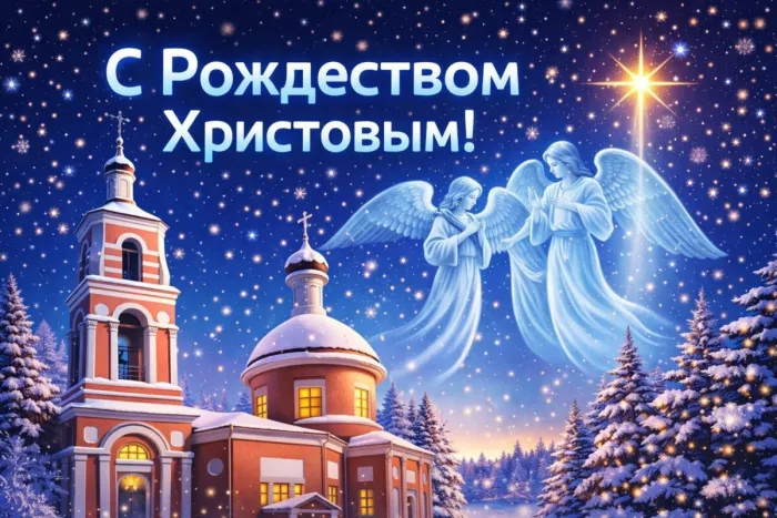 С Рождеством Христовым 2026: красивые картинки и открытки «Инфобокс»