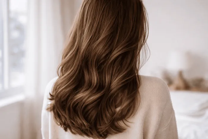 Волосы после удачной стрижки
