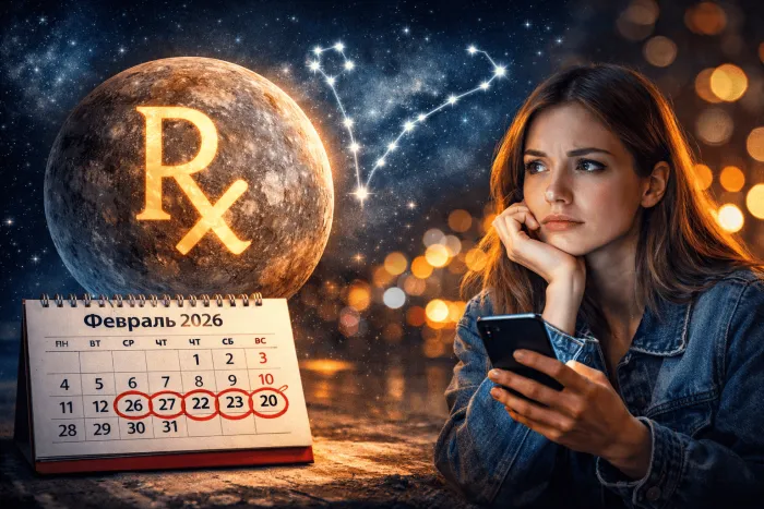 Ретроградный Меркурий в феврале 2026 года: чего опасаться и что делать