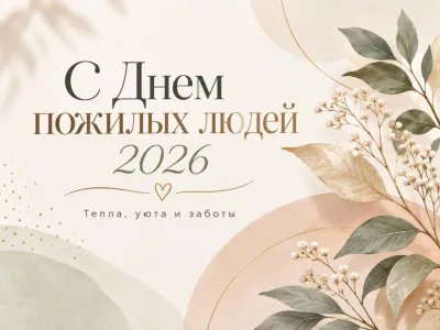 С Днем пожилого человека