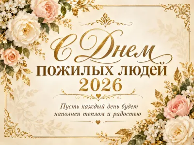 С Днем пожилого человека